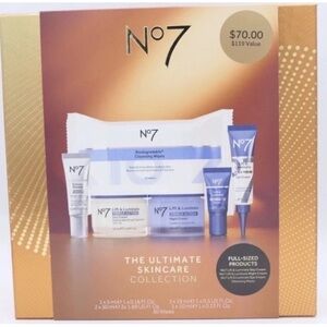 No7 Ultimate Skincare Collection - Gold and Blue